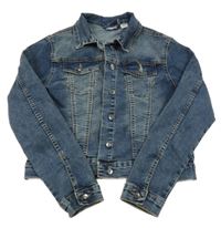 Modrá rifľová bunda Pepperts