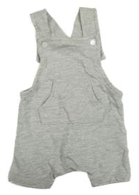 Šedé teplákové laclové kraťasy H&M