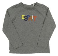 Šedé triko s logem Esprit 