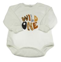 Bílé body s nápisem 