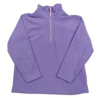 Lila fleecová funkčná mikina Mountain Warehouse