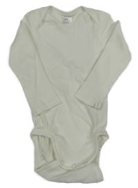 Biele rebrované body H&M