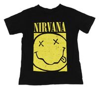 Černé tričko Nirvana
