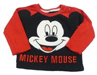 Čierno-červené tričko s Mickey PRIMARK