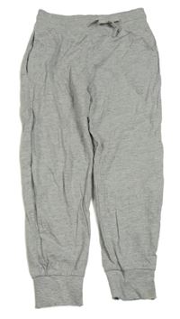 Šedé melírované tepláky H&M
