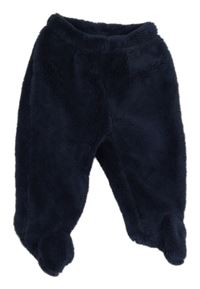 Tmavomodré chlupaté polodupky GAP