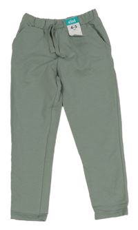 Nové - světlekhaki tepláky Matalan