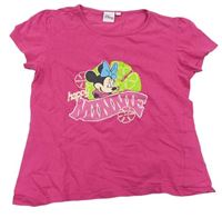 Ružové tričko s Minnie Disney