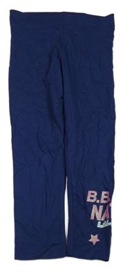 Tmavomodré legíny s nápisem - L.O.L. Surprise Nutmeg