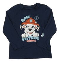 Tmavomodré triko s Marshallem C&A