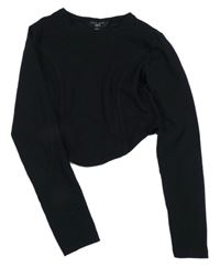 Čierne crop tričko New Look