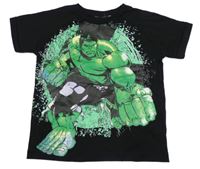 Černé tričko s Hulkem