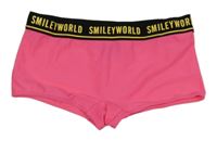 Neonově růžové plavkové kalhotky Reserved