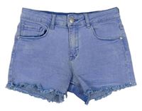 Svetlomodré rifľové kraťasy Denim Co.