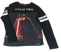 Čierne tričko so Star Wars C&A