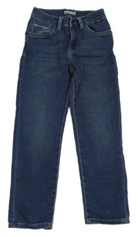 Tmavomodré teplákové skinny rifle MAVI