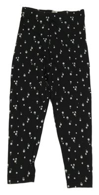 Černé květované legíny Dopodopo