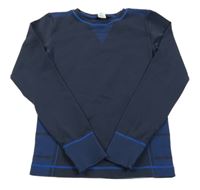 Tmavomodré thermo tričko Yigga