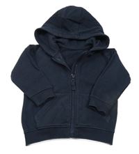 Tmavomodrá prepínaci mikina s kapucňou Matalan