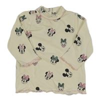 Smotanové tričko s Minnie a Daisy Disney