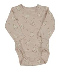 Světlerůžové body s králíky H&M