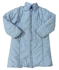 Svetlomodrý šušťákový zimný kabát Tiro