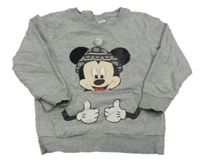 Sivá mikina s Mickeym Name it
