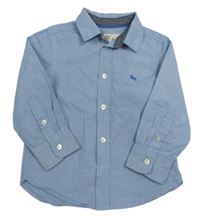 Světlemodrá košile s výšivkou H&M