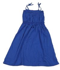 Tmavomodré šaty Yigga