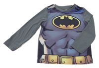 Šedo-žluté sportovní triko - Batman