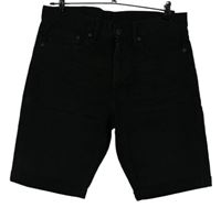 Pánské černé riflové kraťasy H&M vel. 31