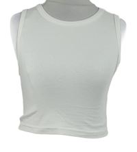 Dámský bílý crop top Shein 