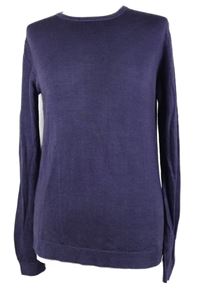 Pánský fialový vlněný svetr Tom Rusborg 