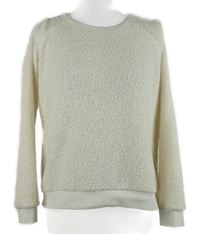 Dámský smetanový třpytivý svetr C&A