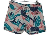 Pánské béžovo-barevné vzorované plážové kraťasy H&M