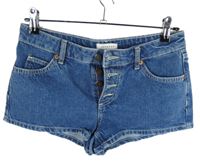 Dámské modré riflové minikraťasy Topshop