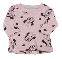 Světlerůžové triko s Minnie Disney
