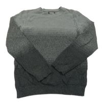 Sivo-čierny sveter Primark