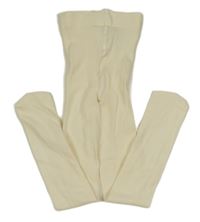 Smetanové punčoháče H&M