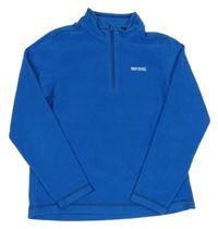 Modrá fleecová funkční mikina s logem Regatta 