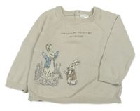 Béžové svetr s králíčkem Petrem 