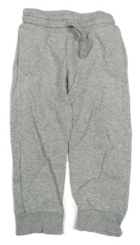 Sivé melírované tepláky H&M