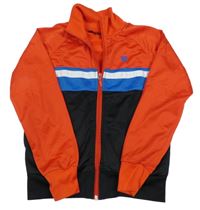 Červeno-čierno-modrá športová prepínaci mikina People Universal