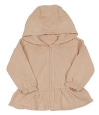 Lososová propínací mikina s kapucí Matalan