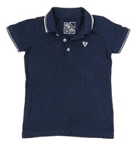 Tmavomodré polo tričko Matalan 