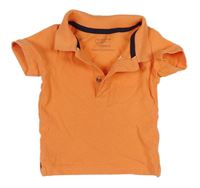 Oranžové polo tričko Primark