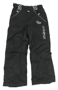 Tmavošedé šusťákové oteplovačky Matalan