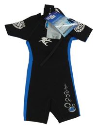 Nové - Černo-modrý neopren s potiskem TWF