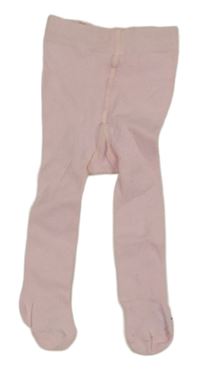 Světlerůžové punčocháče 