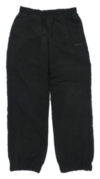 Čierne šušťákové nohavice Slazenger